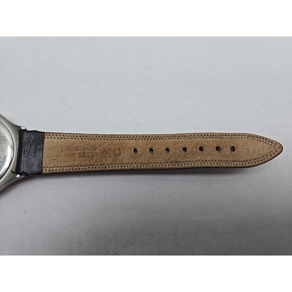 Rare Skagen Aktiv A23LSRB Mens Slim Watch Black Dial Quartz New Battery Works - Picture 11 of 12